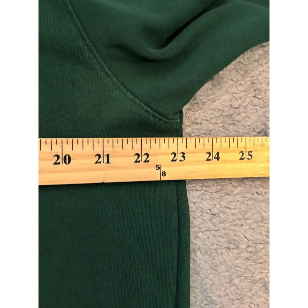 Under Armour Hustle Fleece Hoodie Mens Large Kelly Green Pullover 1300123